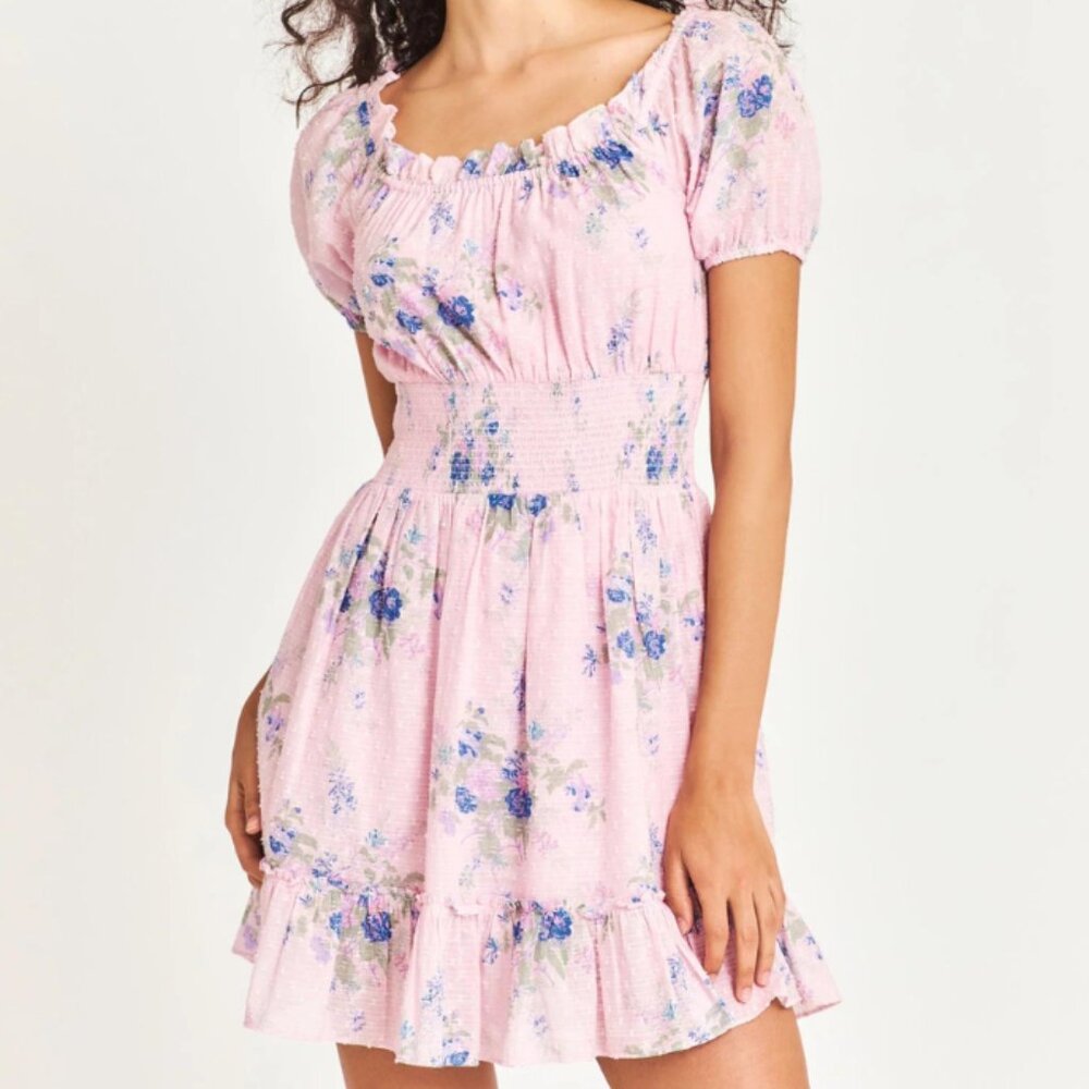 LoveShackFancy Lai Mini Dress NWT XS